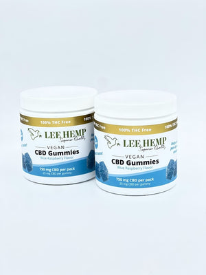 CBD Gummies - THC FREE - 30 COUNT - 25MG CBD