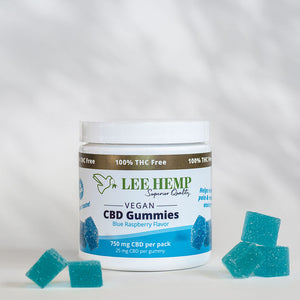 CBD Gummies - THC FREE - 30 COUNT - 25MG CBD