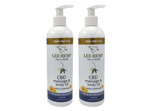 CBD + CBG Massage Oil