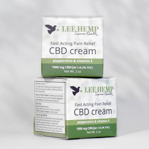 Fast Acting Peppermint Vitamin E CBD Cream